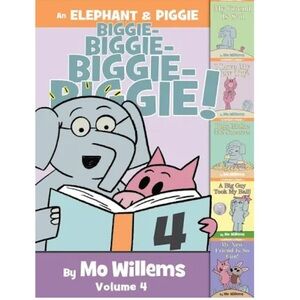 BUNDLE & SAVE 🎉 Elephant & Piggie Biggie! Hardcover Book by Mo Willems Vol 4